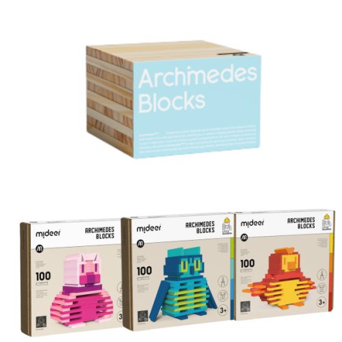 SET BLOCKS Bausteine + Farben 350 Teile