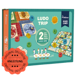 Gesellschaftsspiel Ludo für unterwegs
