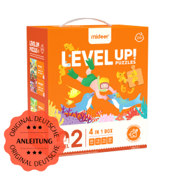 LEVEL UP! 02 - Urlaub Puzzle 4in1