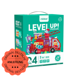 LEVEL UP! 04 - Transportmittel Puzzle 3in1