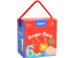 Kinderset der Fingerfarben – 6 Farben