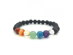 Chakra-Armband für Männer 20 cm