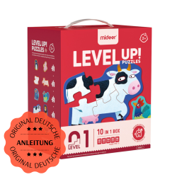 LEVEL UP! 01 - Tiere Puzzle 5v1