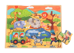 Wildtiere Puzzle - 9 Teile