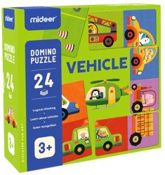 Domino – Transport von 24 Spielsteinen