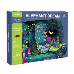 Elefanten-Traum-Puzzle 280 Teile