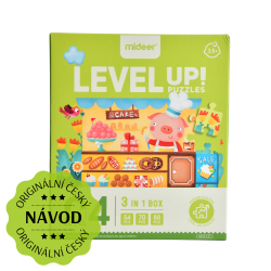 LEVEL UP! 04 - Märchenhafte Gebäude Puzzle 3in1 Version 2022