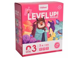 LEVEL UP! 03 - Die Abenteuer der Prinzessinnen Puzzle 3in1 Version 2022