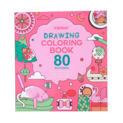 Malbuch für Mädchen 80 Seiten