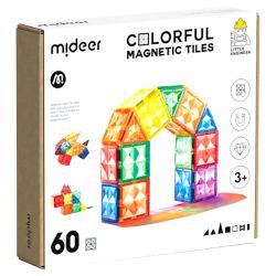 Farbiger Magnetbausatz - 60-Teile