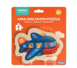 Baby-Puzzle - Flugzeug 4 Teile