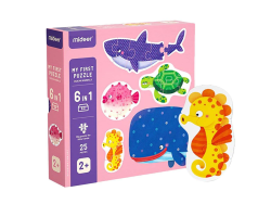 Mein erstes Puzzle – Tiere im Ozean – 25 Teile
