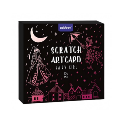 Scratch off Bilder - Mädchen 6 Stück