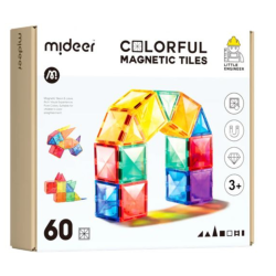 Farbiger Magnetbausatz - 60-Teile