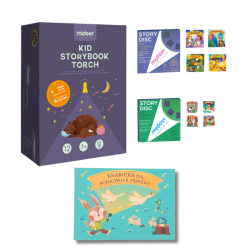 SET Märchenprojektor für Kinder mit 20 Märchen und Gebrauchsanweisung in deutscher Sprache + Box