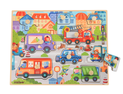 Transport Puzzle - 9 Teile