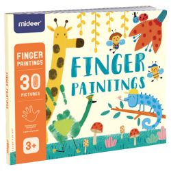 Kunstbuch für Fingermalerei