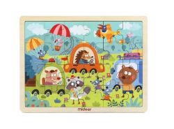 Holz-Babypuzzle „Wir reisen“ 24 Teile